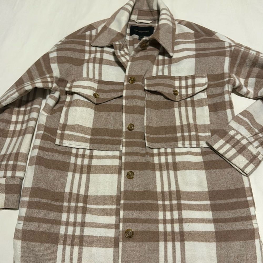 Banana Republic Shacket with pockets